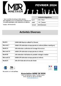 programme de février