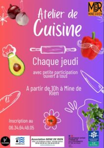 Atelier cuisine à Mine de Rien